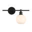 Applique murale de salle de bain 1 lumière Drinkard-1542572991-1542572989