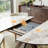 47"-63" Round Extendable Dining Table, Modern Round Dining Table For 4-6 Person, Sintered Stone Dining Table With Pedestal Base-839978420-839978423