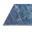 Tapis décoratif bleu géométrique-1290477548