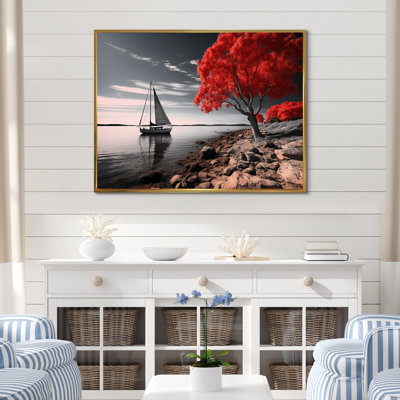 «Coastal Tranquility» sur impression sur toile