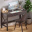 Bureau l 39,4 "avec 2 tiroirs-657633705