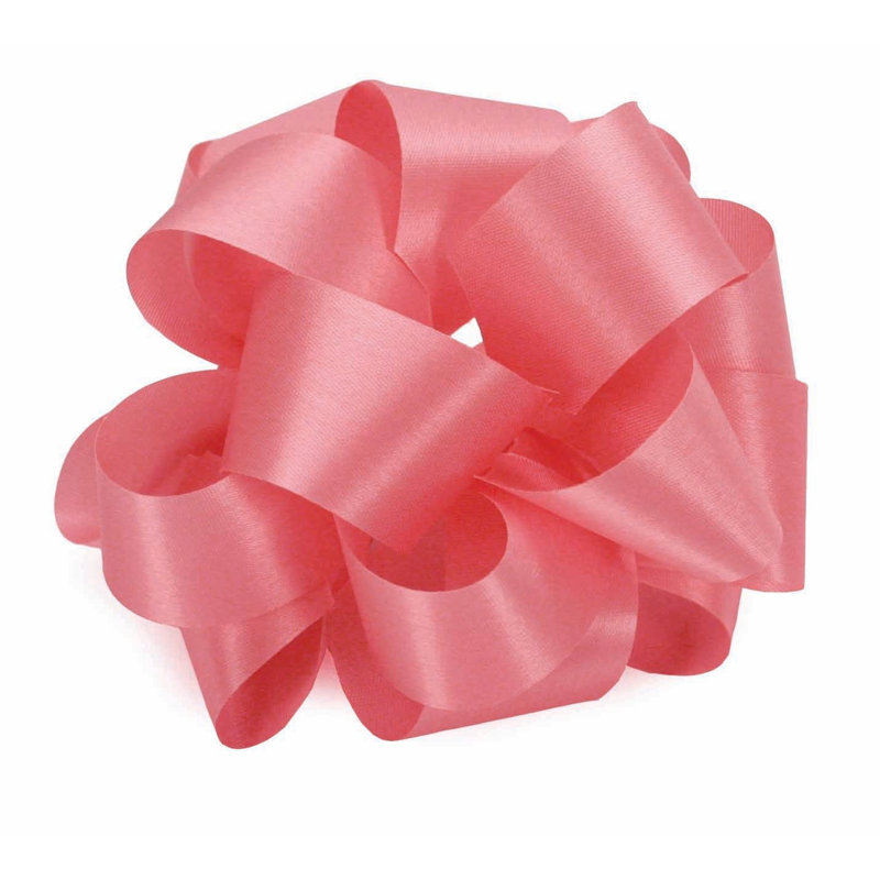 Ruban de 2,5 po X50YD, Rose azalée