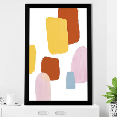 Floating Shapes II par Lanie Loreth - Peinture