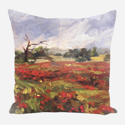 Linen Square Pillow Cover & Insert
