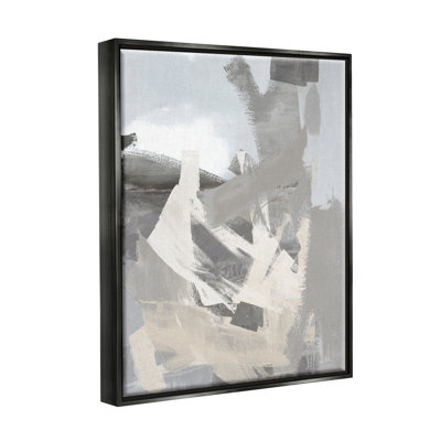" Chaotic Grey Painting "