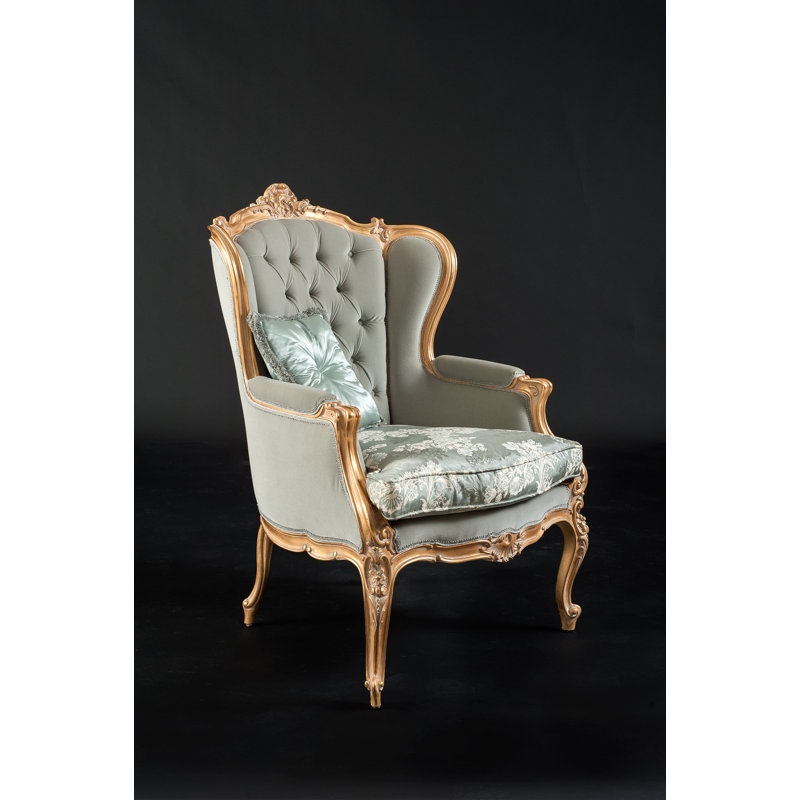 31" W Tufted Armchair