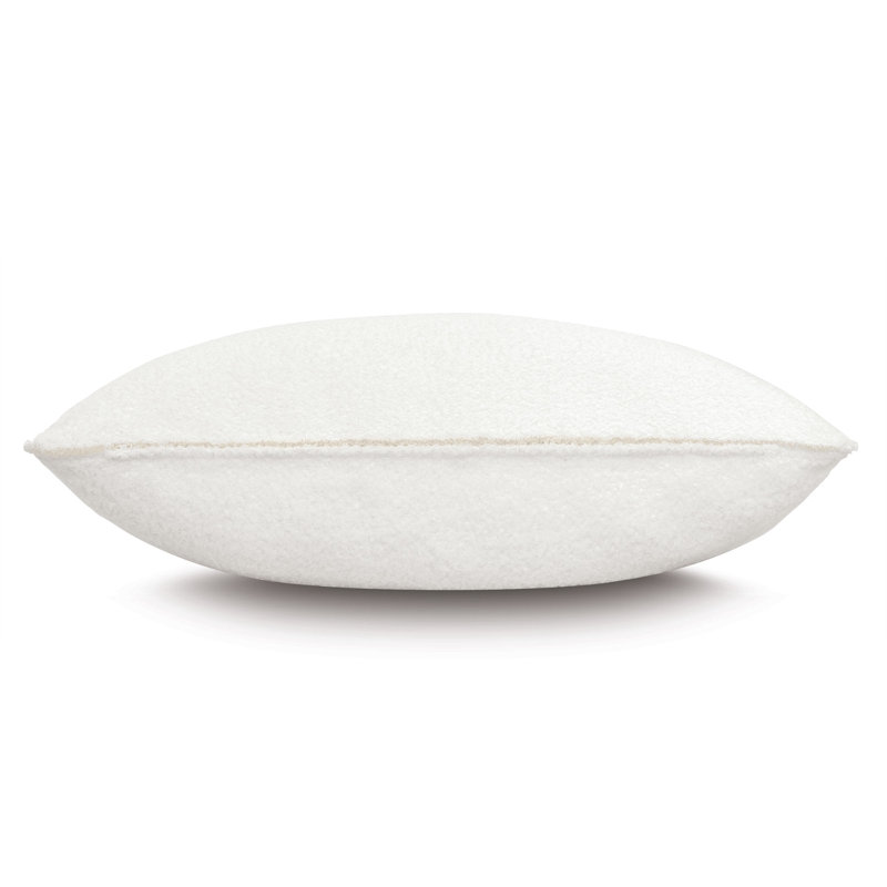 Lobos Lumbar Pillow Cover & Insert, Ivory
