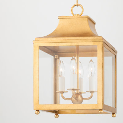 Luminaire suspendu 4 lumières Leigh