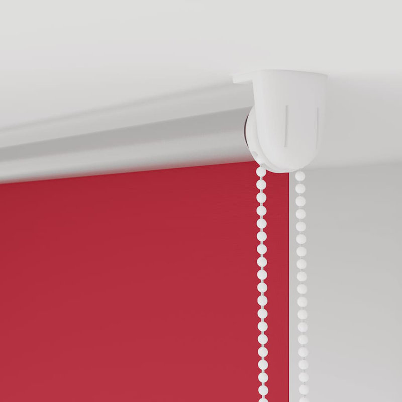 Roller Blind, Red, 60cmW x 150cmL