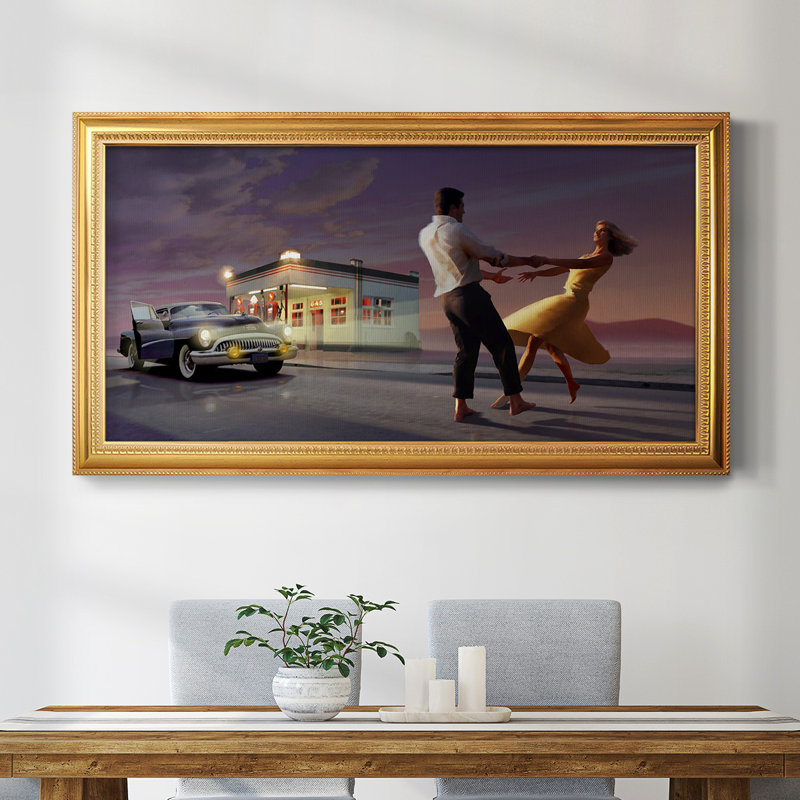 Night Dance " Night Dance ", 25" H x 45" W x 1" D