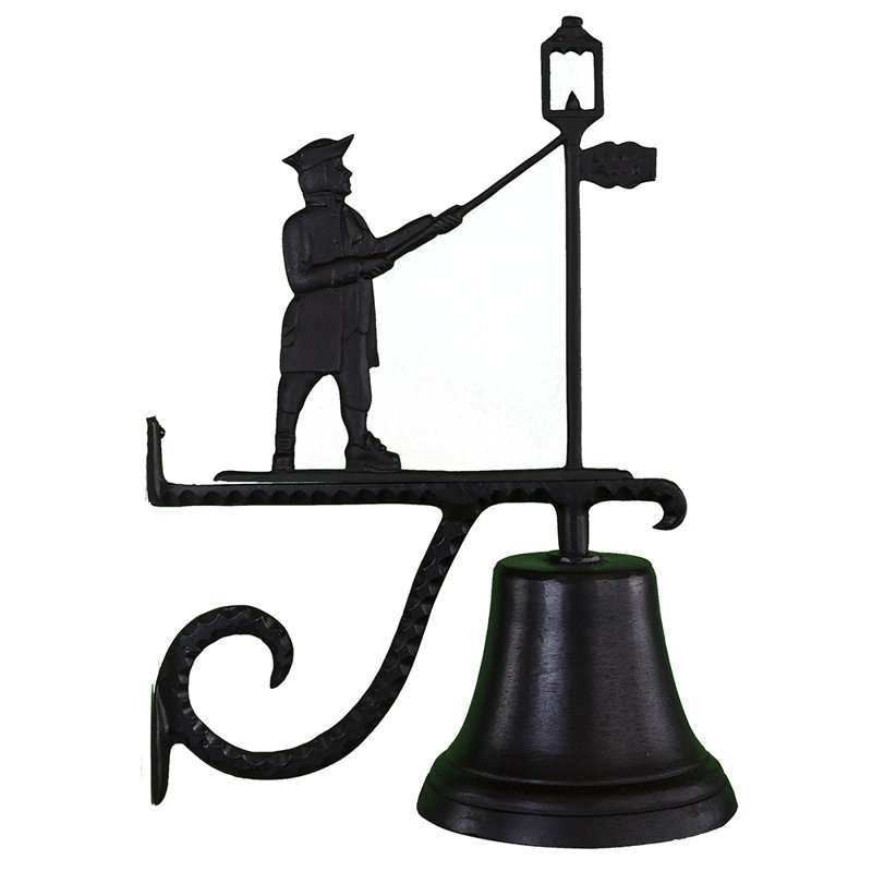 Cloche en fonte, Noir