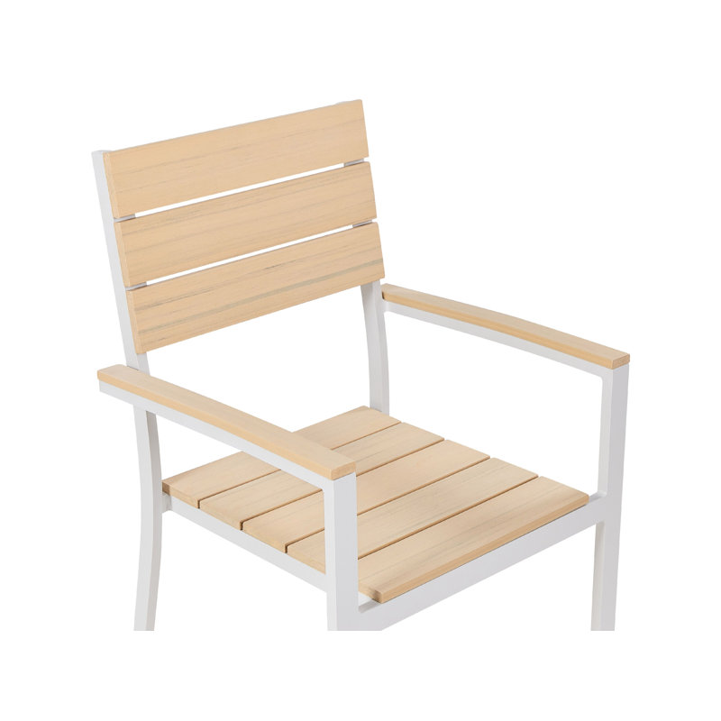 Mosetta Stackable Outdoor Patio Dining Armchair