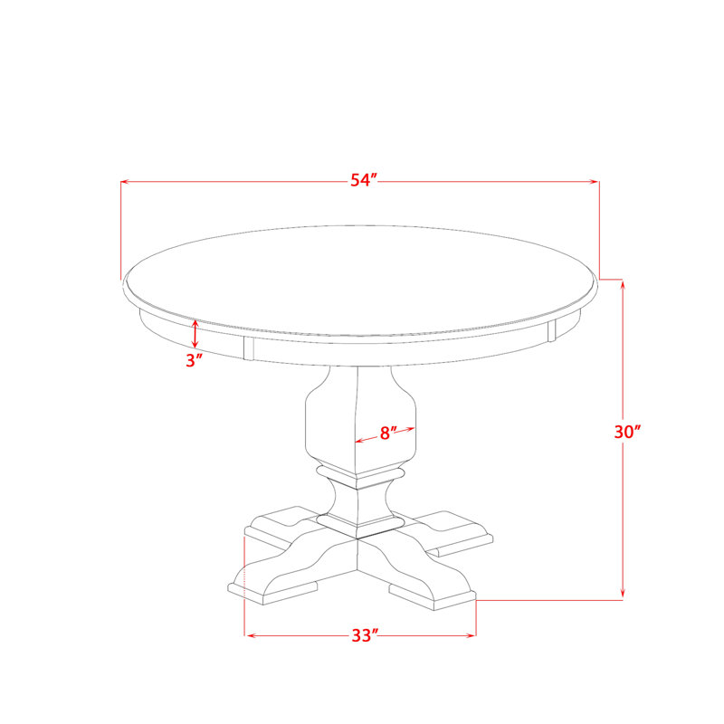 L'ensemble de table de cuisine 5 pièces comprend une table moderne et 4 chaises de salle à manger en tissu de lin brun clair avec dossier rembourré - noyer antique
