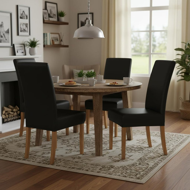 Housses de chaises de salle à manger - Cuir - imperméables, extensibles, housses de protection, protecteurs de siège / dossier