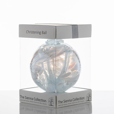 White Christening - 10cm Spirit Ball