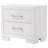 Bernida 2-drawer Nightstand Snow White-2126374100