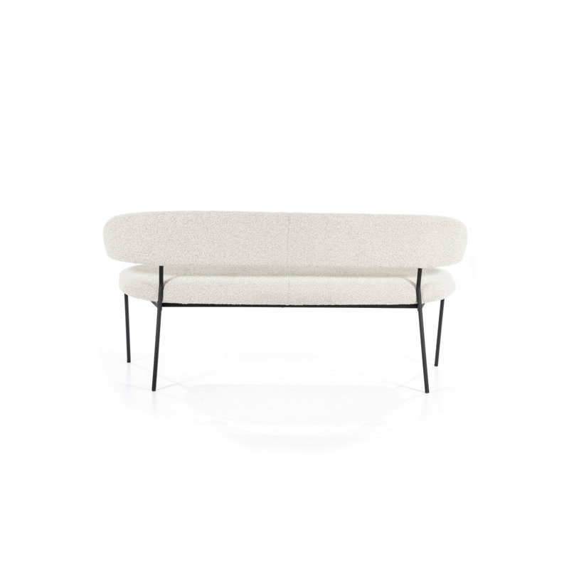 Bench Upholstered Dining Bench, Beige