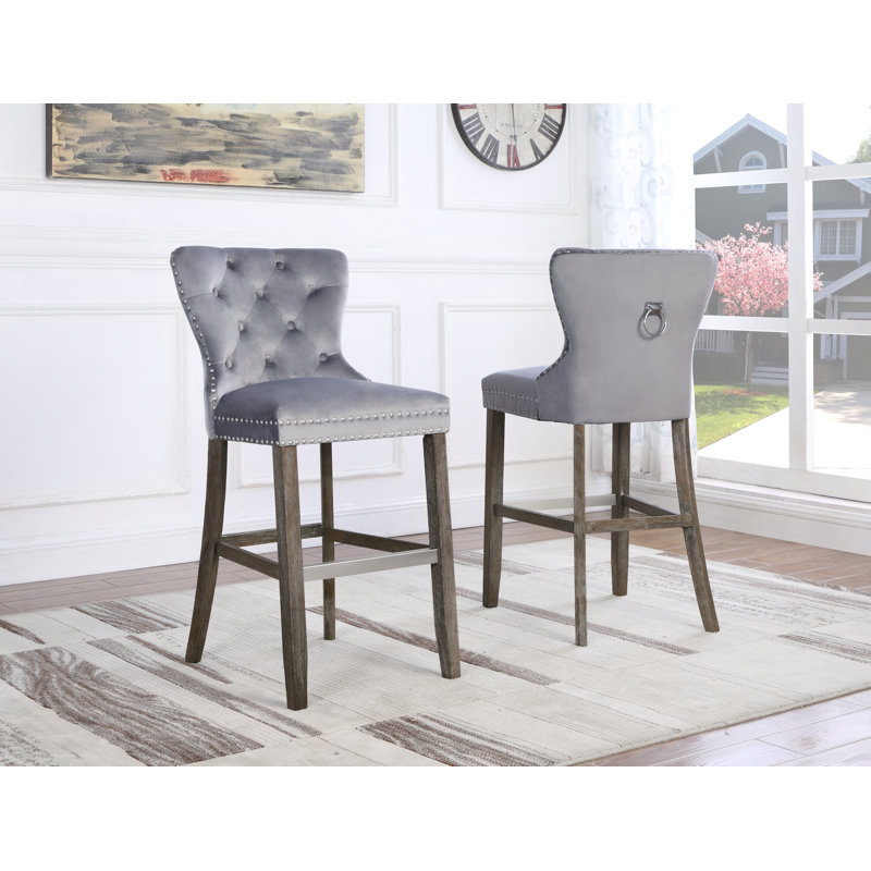 Tabouret de bar 30 po Tewkesbury, gris
