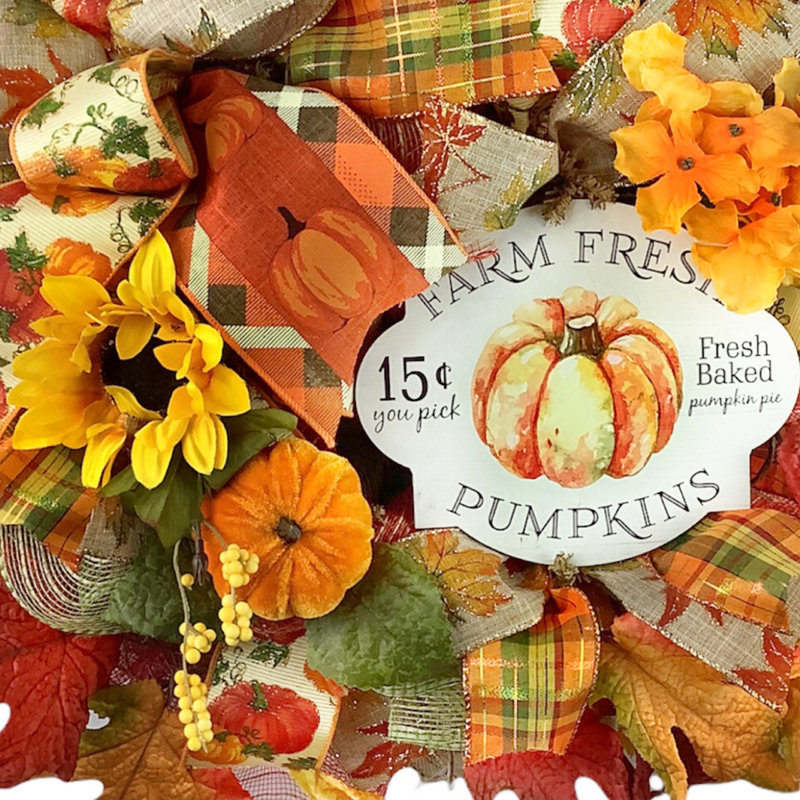 Handcrafted Faux 20'' Wreath