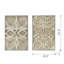 Décoration murale boîte ombragée S / 2, 23,5 x 1 x 35,5 po