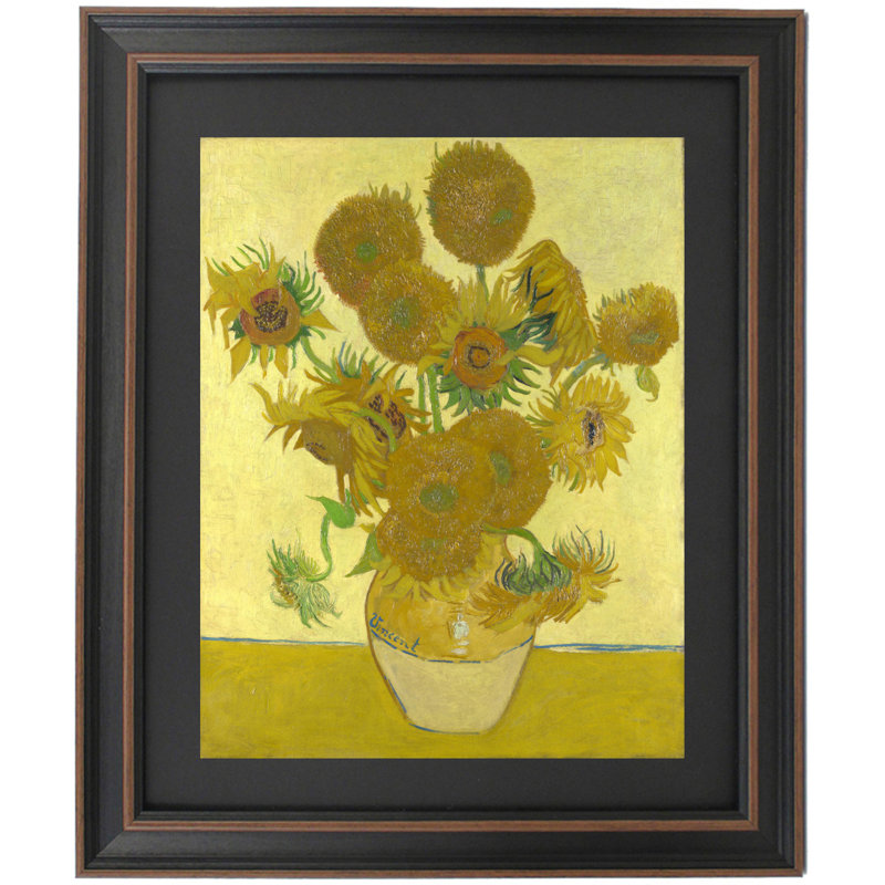 Sunflowers (4Th Version) By Van Gogh, 24" H x 20" W