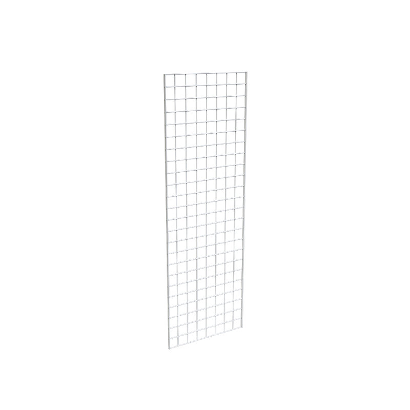 White Semi-Gloss 2' x 6' Wire Grid Panel Set