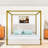 Upholstery Canopy Platform Bed with Headboard-81842946-81842948