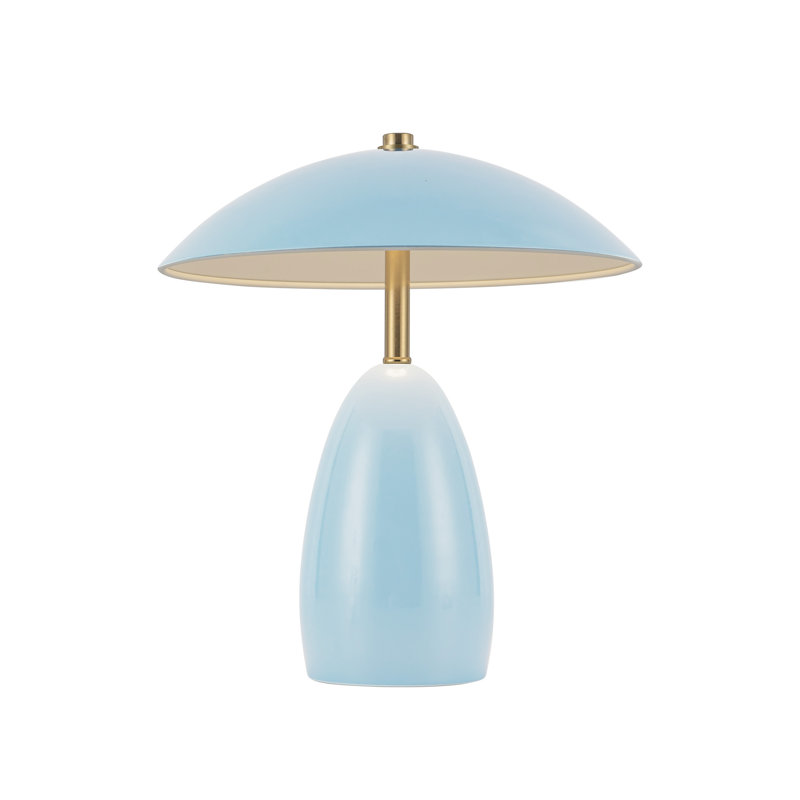 Lampe de table 9 po Sheffield, Bleu, Bleu