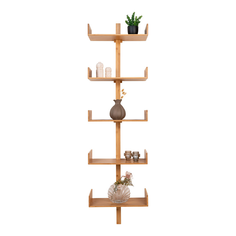 Clandown 5 Piece Tiered Shelf