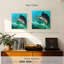 Crowle Wave chevauchant un voilier-111880616