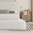 Haden Boucle Platform Bed Frame-1892931684