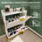 Narrow Shoe Storage Cabinet with 3 Flip Drawers, Farmhouse Fluted Shoe Organizer with 2 Drawers, Freestanding Wooden Shoe Rack Cabinet Hidden for Entryway, Hallway-1565861267