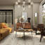 Ensemble de 2 vases de table Black Latony