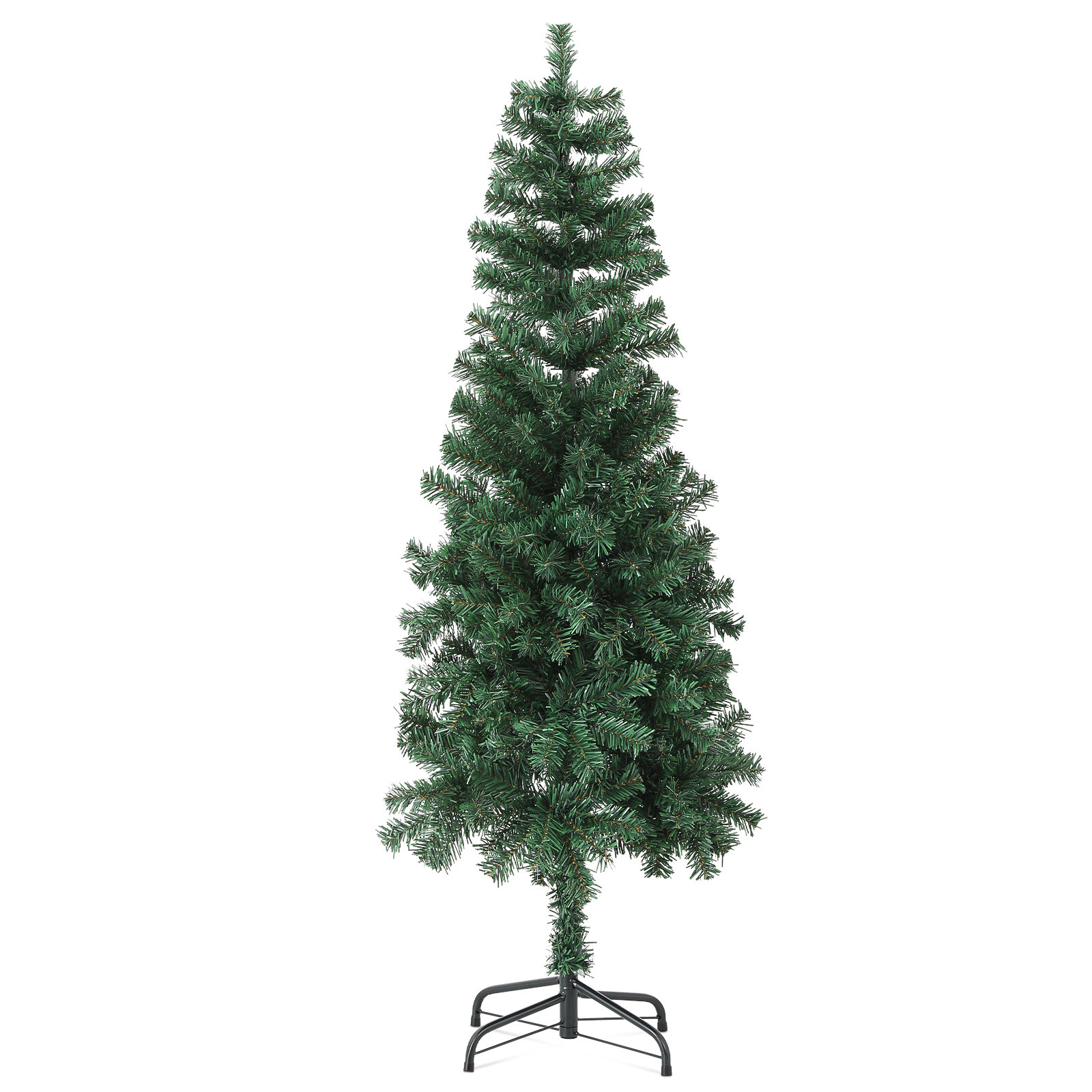 The Holiday Aisle® Artificial Pencil Christmas Tree With 345 PVC ...