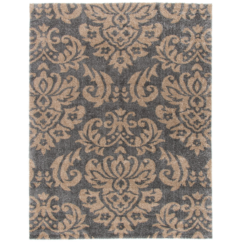 Ellyona Shag Performance Abstract Rug, Rectangle 8' x 10'