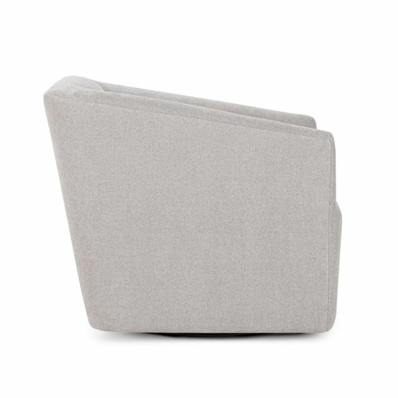 Vernon Swivel Armchair, Elite Gray