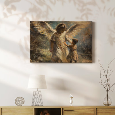 Angel CLxxi - Toile tendue avec châssis de qualité supérieure - Prêt à être accroché