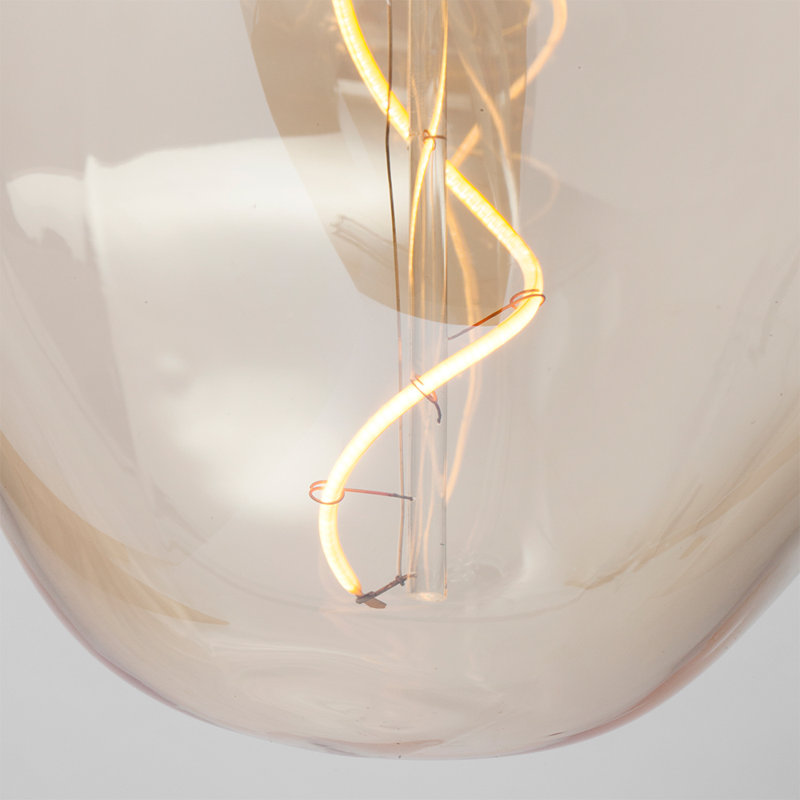 Luminaire suspendu Voronoi II en graphite