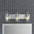 Loucks 24 in. 3-Light Farmhouse Dimmable Vanity Light with Clear Glass Shade-617287350