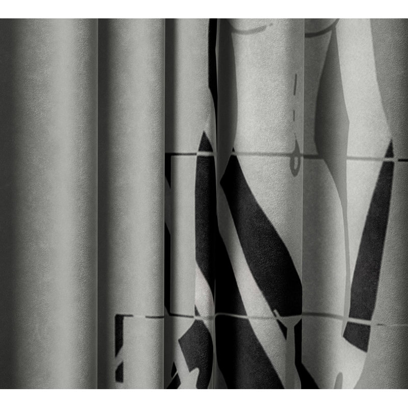 Roundhay Velvet Blackout Curtain Panel Pair, 148cm Width x 300cm Drop