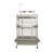 Chiani 66'' Iron Play Top Floor Bird Cage with Wheels-3277879
