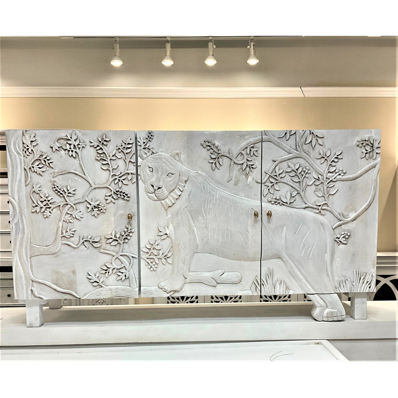 Jaynanne 60'' Solid Wood Sideboard