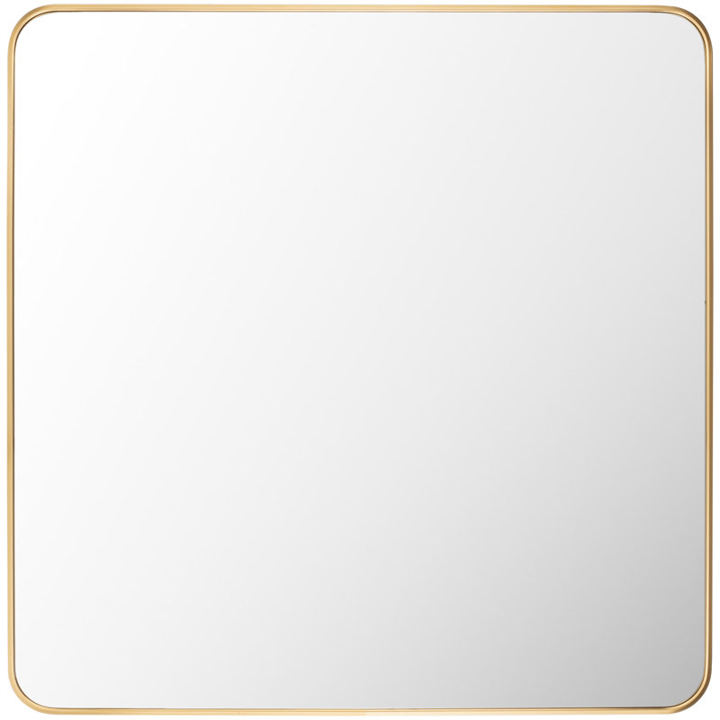 Miroir pleine longueur Destefano Essence, Or, 32 po x 32 po