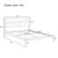 Lit plateforme Mid-Century moderne en bambou pour un confort durable-59458897-62668079