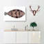 Variegated Sole Fish by Edward Donovan - Wrapped Canvas Painting-55370167
