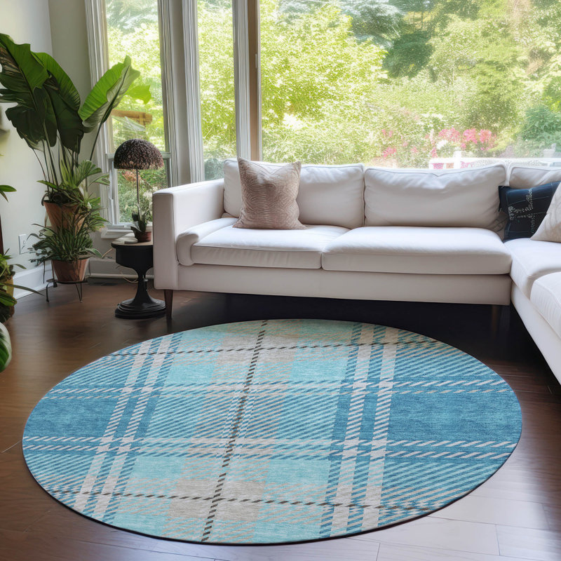  Maliana Area Rug, Round 8'