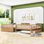 Lit superposé double en bois avec couchette simple Katasia-1989601814
