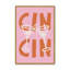 «Cin Cin Cheers Martini Cocktail» par Garima Dhawan, reproduction d'art sur toile-208121782-208121785