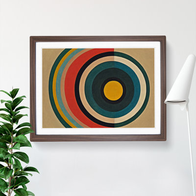 Spellbinding Modern Abstract - Framed Print