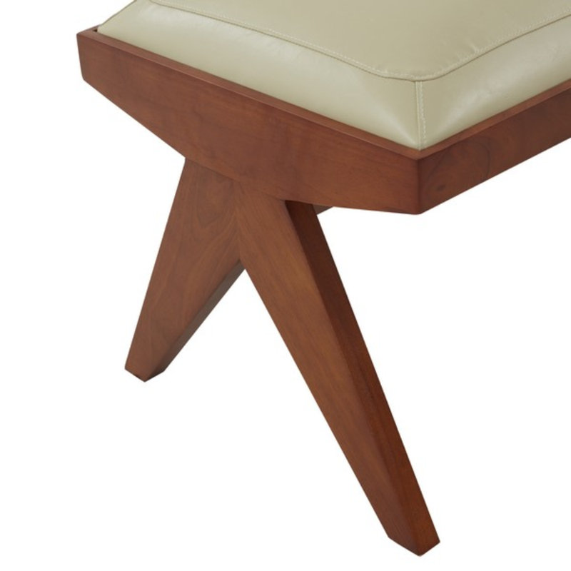 Banc en simili cuir Koorosh